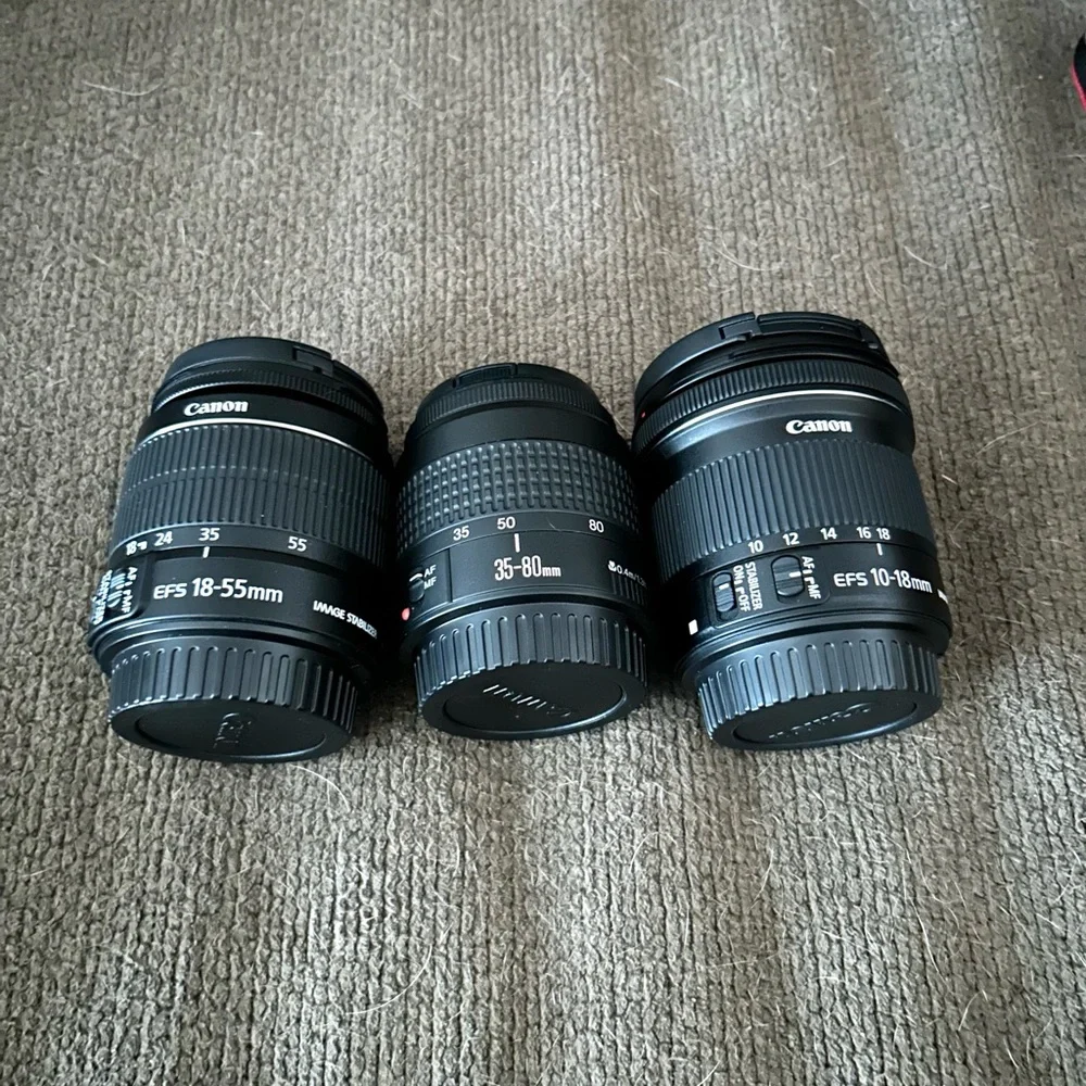 Canon EOS Rebel T7 Camera Bundle - Black